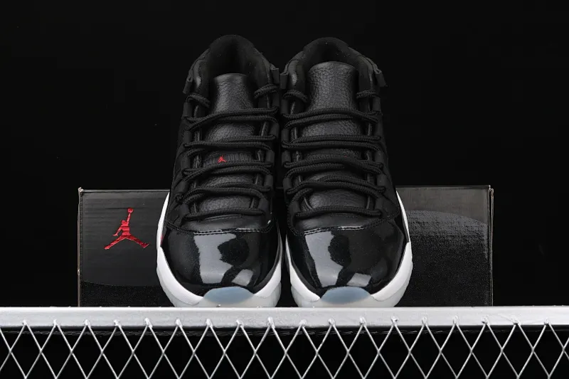 All categories Air Jordan Jordan series basketball shoes Air Jordan 11 Air Jordan 11 "72-10" AJ11 Joe 11 Devil basketball shoes 378037-002 First layer genuine carbon